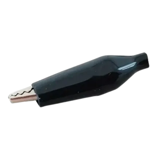 [CHJ00616] CLIP COCODRILO GRANDE NEGRO