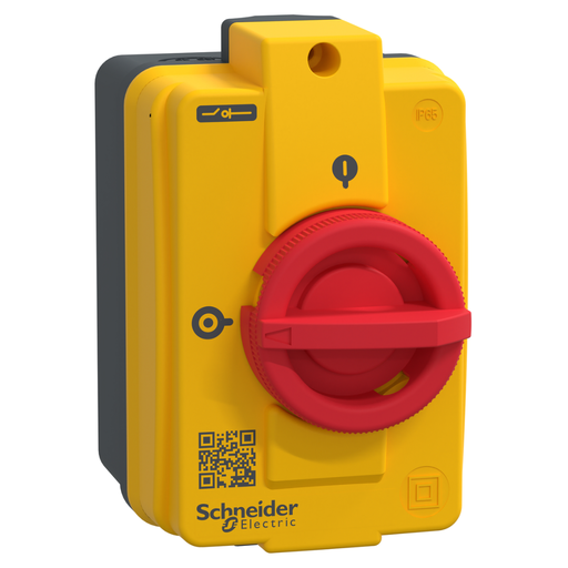[SCHVCFN12GE] INT. 3P 10A CDO.ROJO IP55 CAJA PLASTICA