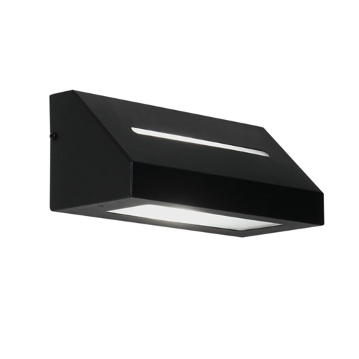 [FERAP-102N/T] Aplique difusor "MONACO" unid 1xE-27 (265x120x110) NEGRO TEXT