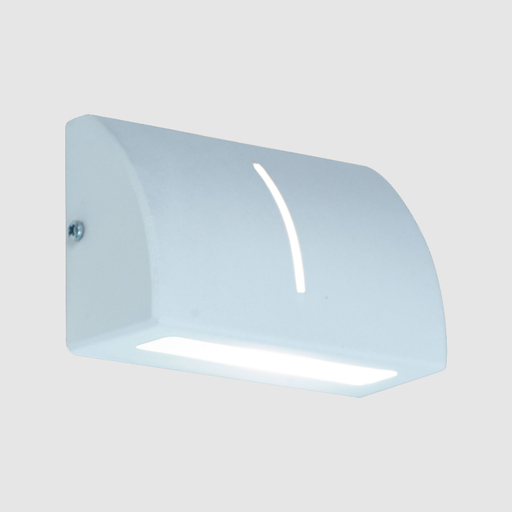 [FERAP-110B/T] Aplique difusor "MONACO" 1xG-9 (97x62x38mm.) BLANCO TEXTURADO