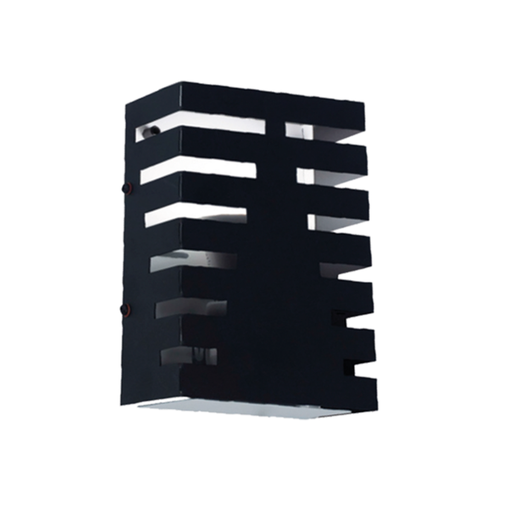 [FERAP-147N/T] Aplique "CHESTER de 1 luz NEGRO TEXT