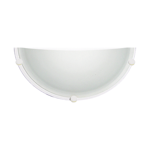 [FERAP-166BLA/B] Aplique difusor "LENTEJA" dia. 20 cm satinado BLANCO
