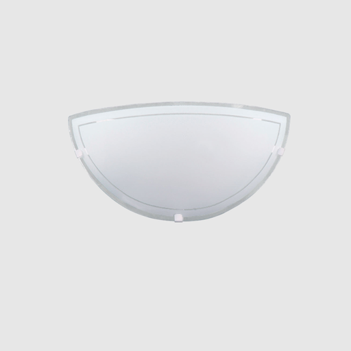 [FERAP-177BLA] Dis-Aplique difusor "VERONA" (dia. 26 cm c/base bla) BLANCO