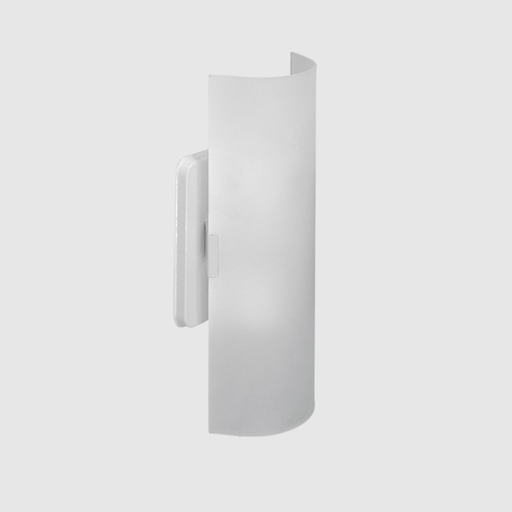 [FERAP-189BLA] Aplique difusor "ROMA" (30x10,5 cm c/base blanca) BLANCO