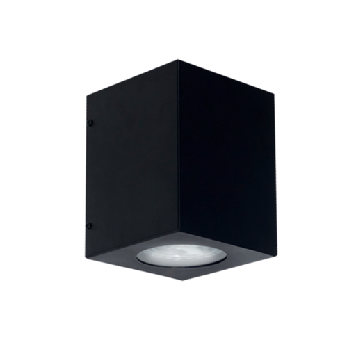 [FERAP-211N/T] Aplique difusor "MONACO" 2x AR-111 (150x150x190) NEGRO TEXT