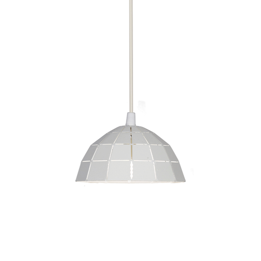 [FERC-114/15/BT] Colgante "MALAGA" 1xG-9 (Ø 150 mm.) BLANCO TEXTURADO