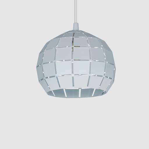 [FERC-166/20/BT] Colgante "GETAFE" (Ø 200 mm.) BLANCO TEXTURADO