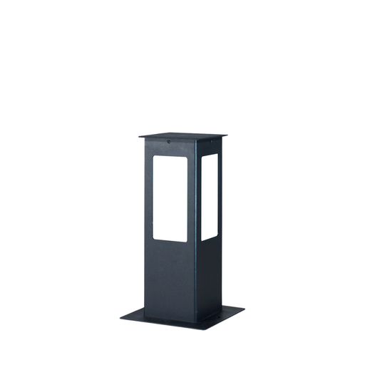 [FERFJ-100/30/NT] Farola "GARDEN" de hierro (H:300 mm.) NEGRO TEXT