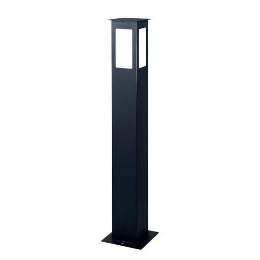 [FERFJ-100/80/NT] Farola "GARDEN" de hierro (H:800 mm.) NEGRO TEXT