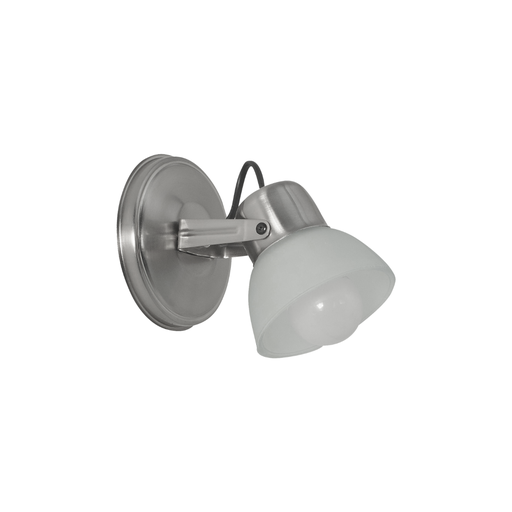 [FERS-110PLA/F] Spot de 1 luz "FRANCIA" con tulipa satinada PLATIL