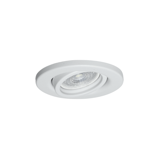 [FERSE-113B/T] Spot de embutir Ø 105 mm. c/portalamp GZ-10 BLANCO TEXTURADO