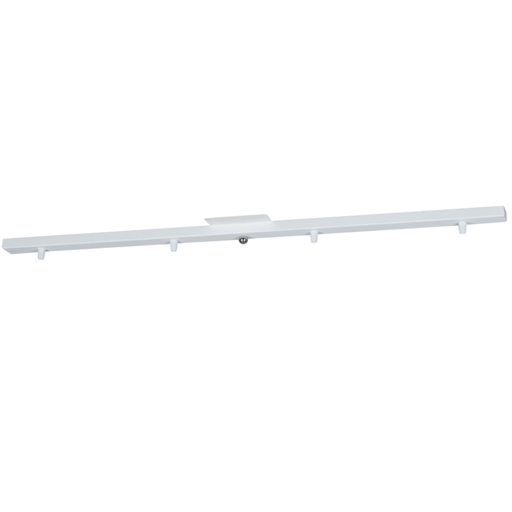 [FERX-33B/T] Regleta p/colgante de 4 luces s/cable(890x35x18mm) BLANCO TEXTURADO