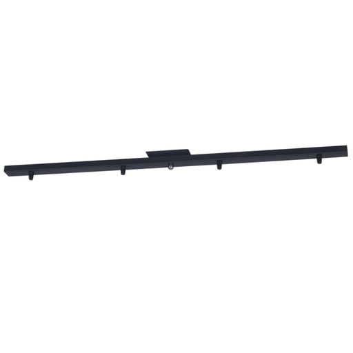 [FERX-33N/T] Regleta p/colgante de 4 luces s/cable(890x35x18mm) NEGRO TEXT