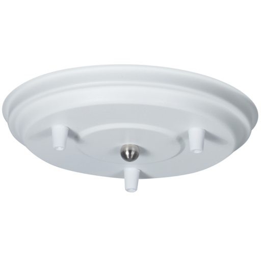 [FERX-34B/T] Plato p/colgante de 3 luces s/cable BLANCO TEXTURADO