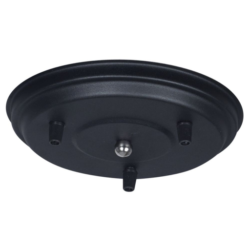 [FERX-34N/T] Plato p/colgante de 3 luces s/cable NEGRO TEXT