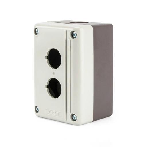 [CORNPH1-20] CAJA VACÍA GRIS CHINT NPH-20 - 2 ORIFICIOS 22 MM IP65