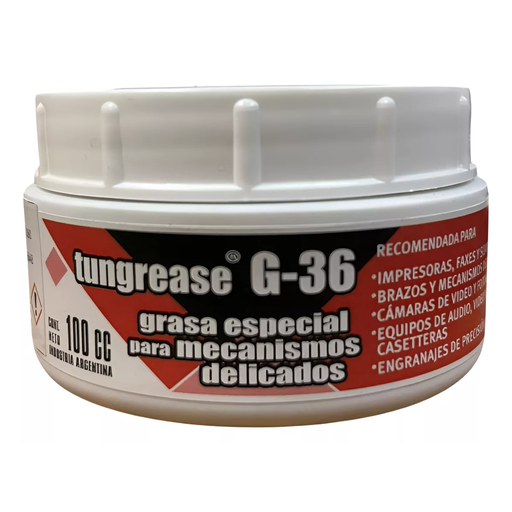 [DTAG36XP] Tungrease G-36, grasa liviana para mecanismos delicados Pote de 100 cc