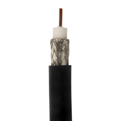 [ARGRG6TNE] Cable Coaxil 75 Ohms RG 6 Argenplas Negro