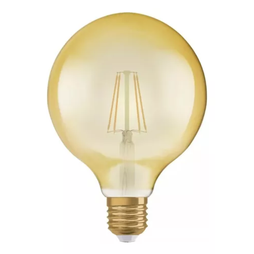 [LED7016271] Dis-1906 Vintage GLOBE AMBAR DIM 7.5W 2500K