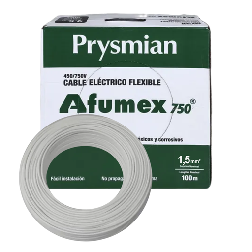[PRY20228442] Cable unipolar LH 1,50 mm² Blanco Prysmian
