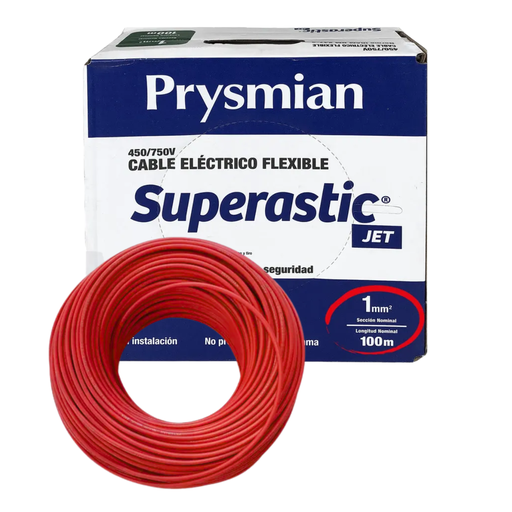 [PRY20228548] Cable unipolar 1 mm Rojo Prysmian