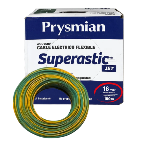 [PRY20228858] Cable unipolar 16 mm Verde/Amarillo