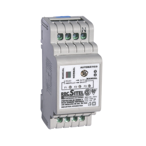 [RBC1109] PROTECTOR DE SOBRE Y BAJA TENSION TRIFASICO C/DETECCIÓN DE SECUENCIA DE FASE