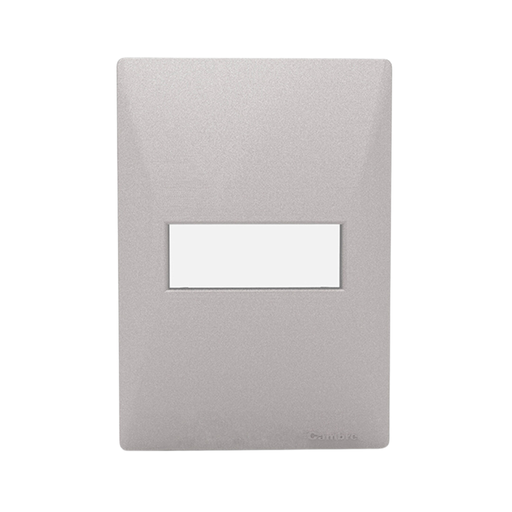 [CAM4101] TAPA 1 MODULO SIGLO XXII ALUMINIO