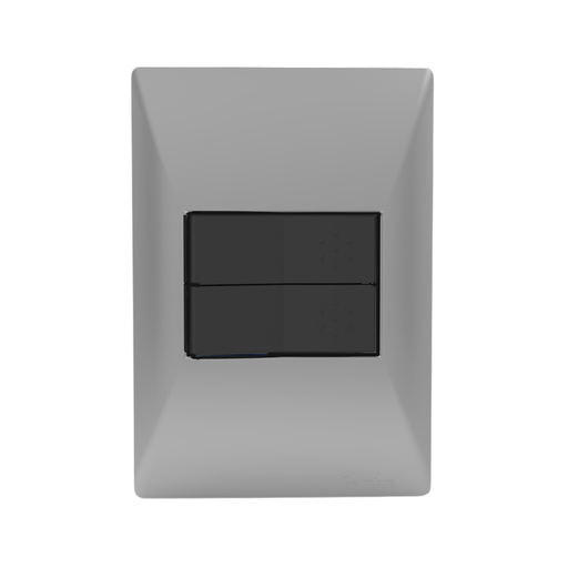 [CAM4902] TAPA 2 MODULOS SIGLO XXII PLATA