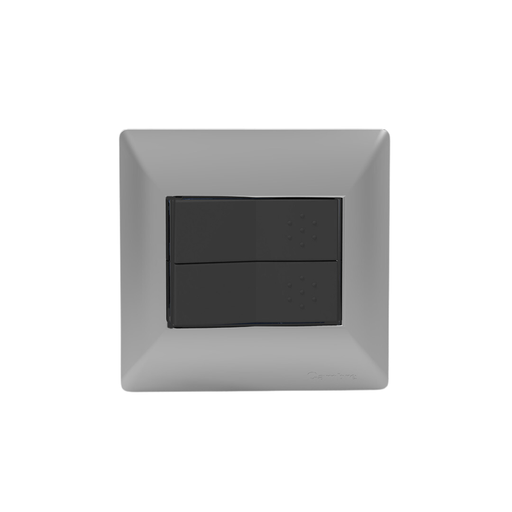 [CAM4942] TAPA MIGNON 2 MODULOS SIGLO XXII PLATA