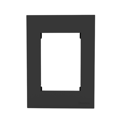 [CAM4999] TAPA Y DISTANCIADOR BAUHAUS GRIS SIN RIBETE