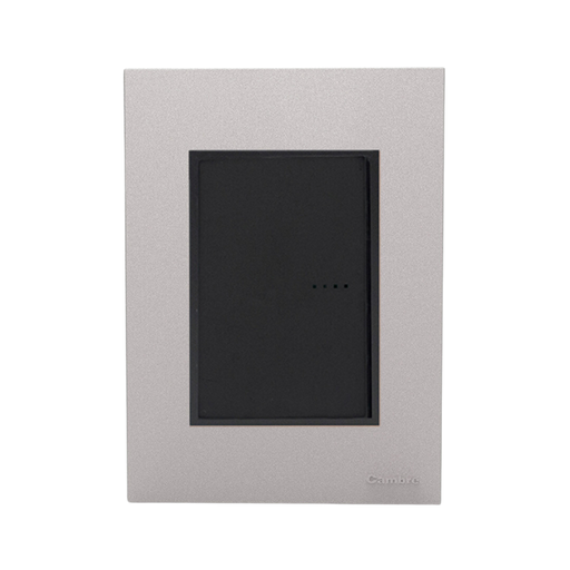 [CAM4960] TAPA Y DISTANCIADOR BAUHAUS ALUMINIZADA