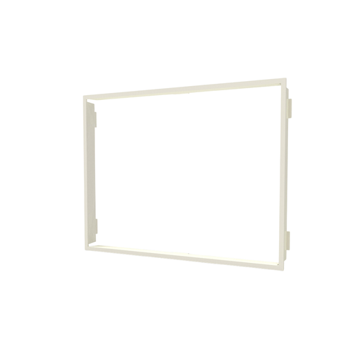 [CAM4994] RIBETE DE TERMINACION BAUHAUS 8 MODULOS BLANCO