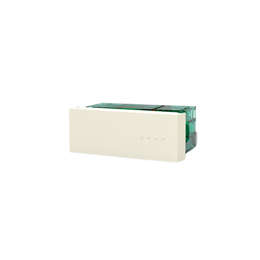 [CAM6012] MODULO PULSADOR, TECLA SIMPLE, BAUHAUS - BLANCA