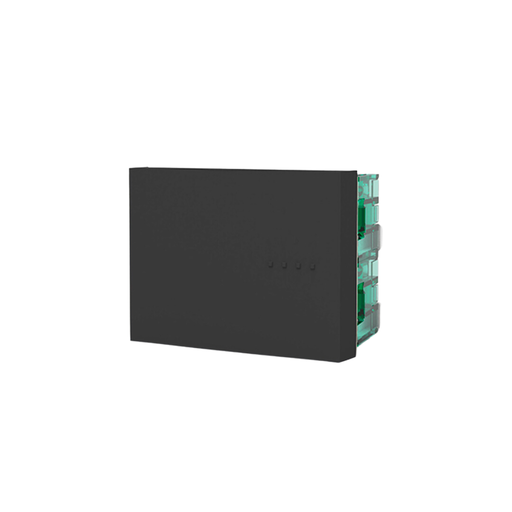 [CAM6121] MODULO COMBINACION, TECLA DOBLE, BAUHAUS - GRIS