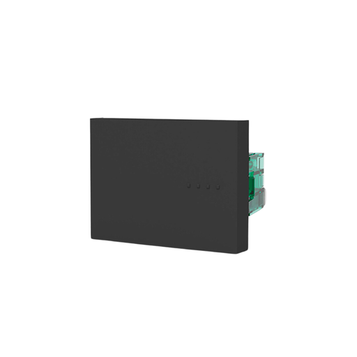 [CAM6122] MODULO PULSADOR, TECLA DOBLE, BAUHAUS - GRIS