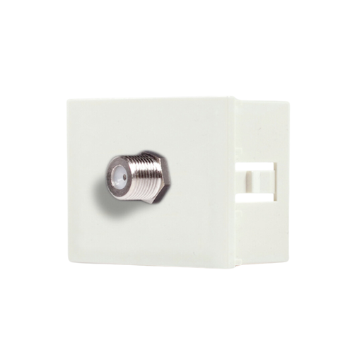 [CAM6936] MODULO PARA VIDEO CABLE, UNIVERSAL CON ROSCA - BLANCA