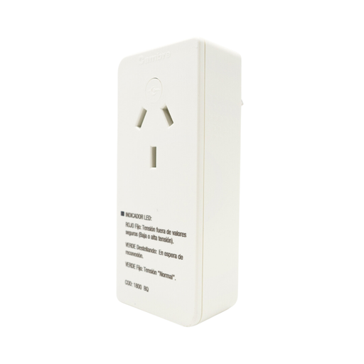 [CAM1800] PROTECTOR DE BAJA Y SOBRE TENSION MOVIL - BLANCA