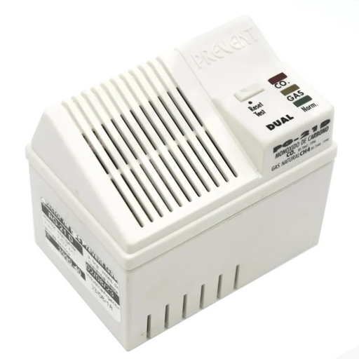 [CAM6964] DETECTOR DUAL P/GAS NATURAL + MONOXIDO DE CARBONO - BLANCA