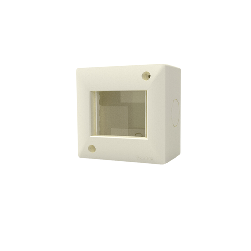 [CAM4262] CAJA EXT. SIGLO XXII 2 MODULOS - IP40 - COLOR BLANCO