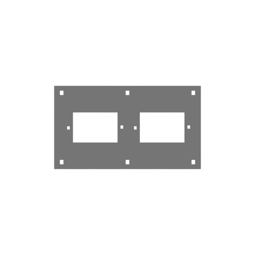 [CAM5558] PLACA PORTANTE PARA CBOX EN GRIS