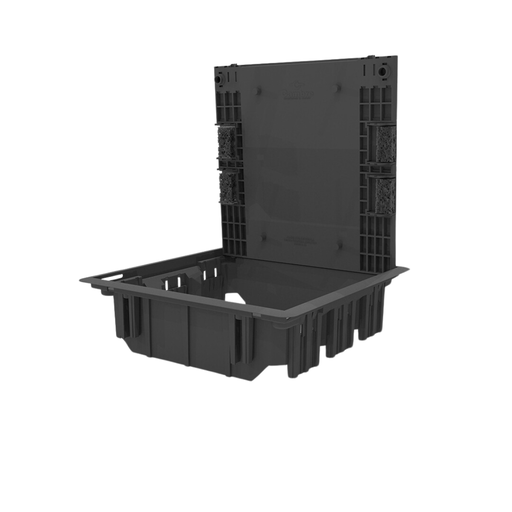 [CAM1703] CAJA PARA PISOS (TECNICOS Y DUCTOS) DE TRES ISLAS