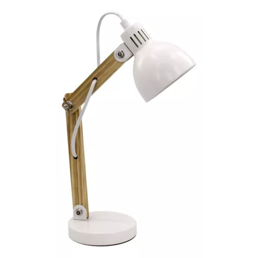 [CANDL70518 BL] LÁMPARA DE ESCRITORIO E14 W: 12cm
H: 37,5cm
D: 12cm  