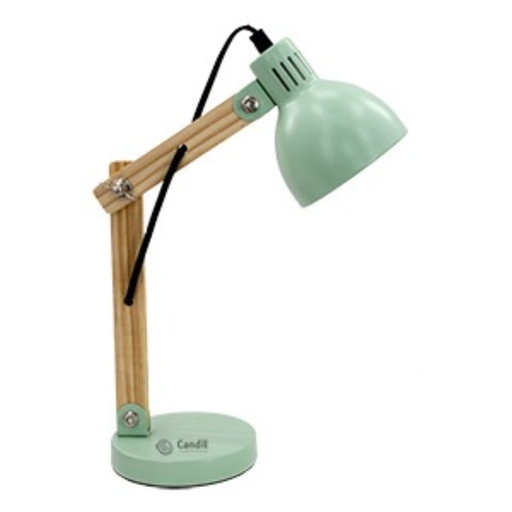 [CANDL70518 VV] LÁMPARA DE ESCRITORIO E14 W: 12cm
H: 37,5cm
D: 12cm  