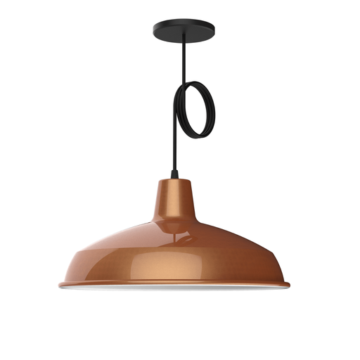 [SPLBELL01-CB] BELL01. COLGANTE ALUMINIO COBRE/B C/CABLE