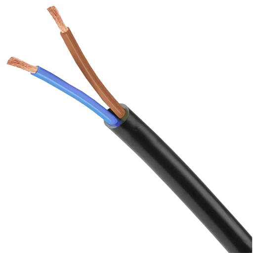 [ARGT2250NEMT] Cable Tipo Taller Redondo 2x2.5 mm Argenplas Negro
