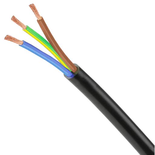 [ARGT31NEMT] Cable Tipo Taller Redondo 3x1 mm Argenplas Negro