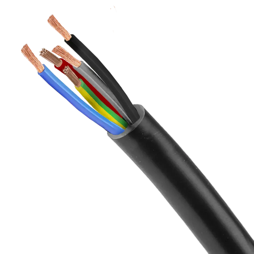 [ARGT54NEMT] Cable Tipo Taller 5 x 4 mm Argenplas Negro