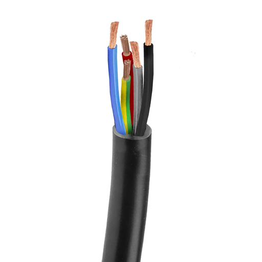 [ARGT56NEMT] Cable Tipo Taller Redondo 5 x 6 mm Argenplas Negro
