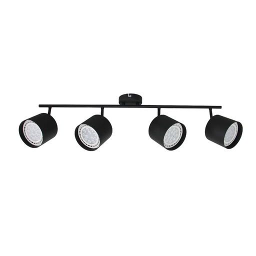 [CIE5007/04/NE] ALBA IV - APLIQUE 4 LUCES GU10 NEGRO